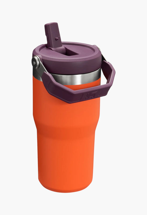 Tigerlily Plum - The IceFlow™ Flip Straw Tumbler | 20 OZ - GLAM MODA